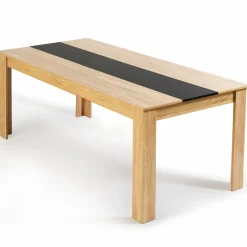 Table à manger 8 personnes hêtre et noire*IDMarket New