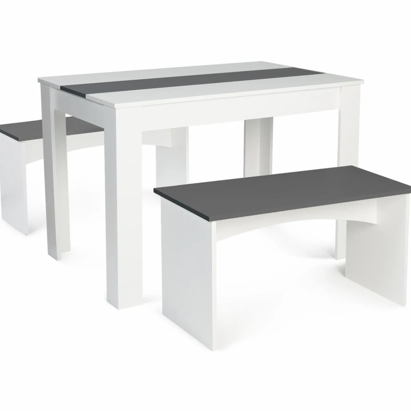 Table à manger avec banc 4 personnes*IDMarket Hot