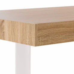 Table à manger bois 6 personnes pieds blancs*IDMarket Hot