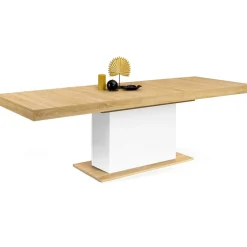 Table à manger extensible rectangle 12 personnes*IDMarket New