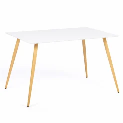 Table à manger scandinave blanche SARA*IDMarket Outlet