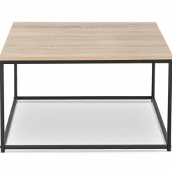 Table basse métal industriel carrée*IDMarket Best