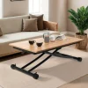 Table basse relevable en table à manger industrielle*IDMarket Clearance