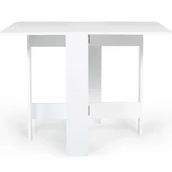 Table console blanche en bois*IDMarket Discount