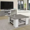 Table de salon imitation béton*IDMarket Clearance