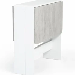 Table pliante design blanche et grise*IDMarket Sale