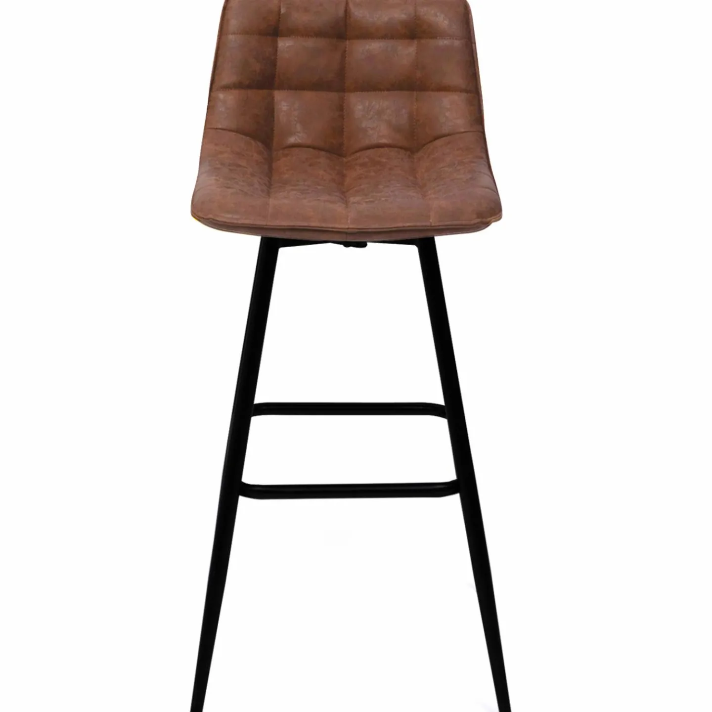 Tabourets de bar vintage marron vieilli*IDMarket Clearance