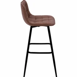 Tabourets de bar vintage marron vieilli*IDMarket Clearance