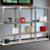 Étagères modulables charges lourdes en métal 150 cm*IDMarket Outlet
