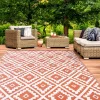 Tapis terracota pour extérieur et terrasse*IDMarket
