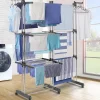 Étendoir extensible avec grande capacité et 30 accessoires*IDMarket