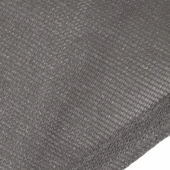 Toile ombrage carré haute densité gris 4x4 m*IDMarket