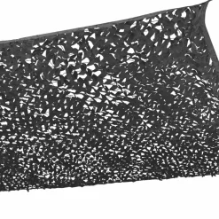 Toile ombrage rectangulaire camouflage gris 4x6 m*IDMarket Best
