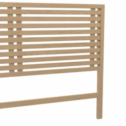 Tête de lit en lattes coloris bois clair 160 cm*IDMarket Best