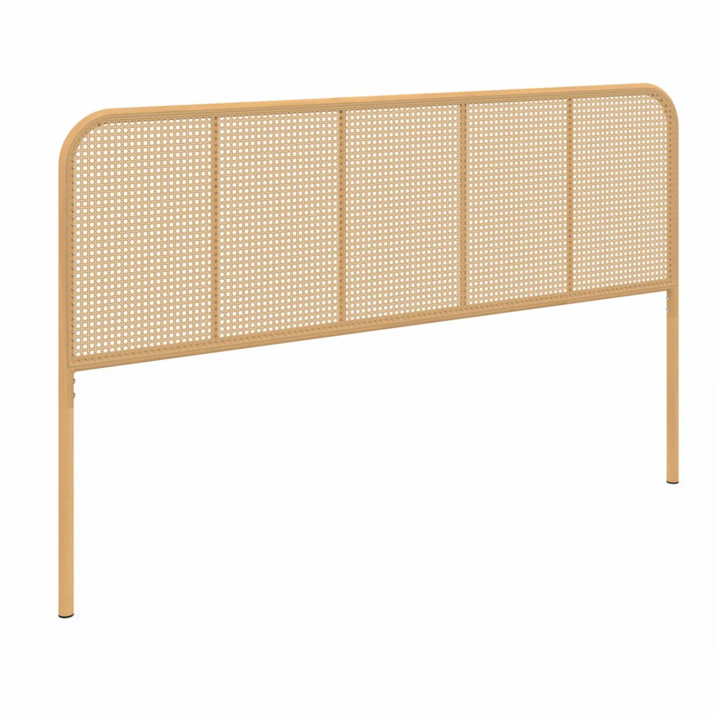 Tête de lit façon cannage 160 cm sur pied*IDMarket Online