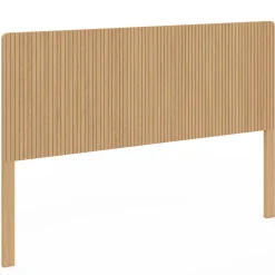 Tête de lit sur pied effet lattes 160 cm*IDMarket Clearance